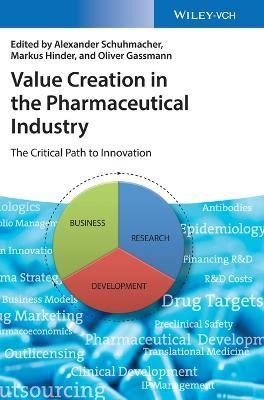 Value Creation in the Pharmaceutical Industry: The Critical Path to Innovation - Alexander Schuhmacher,Markus Hinder,Oliver Gassmann - cover