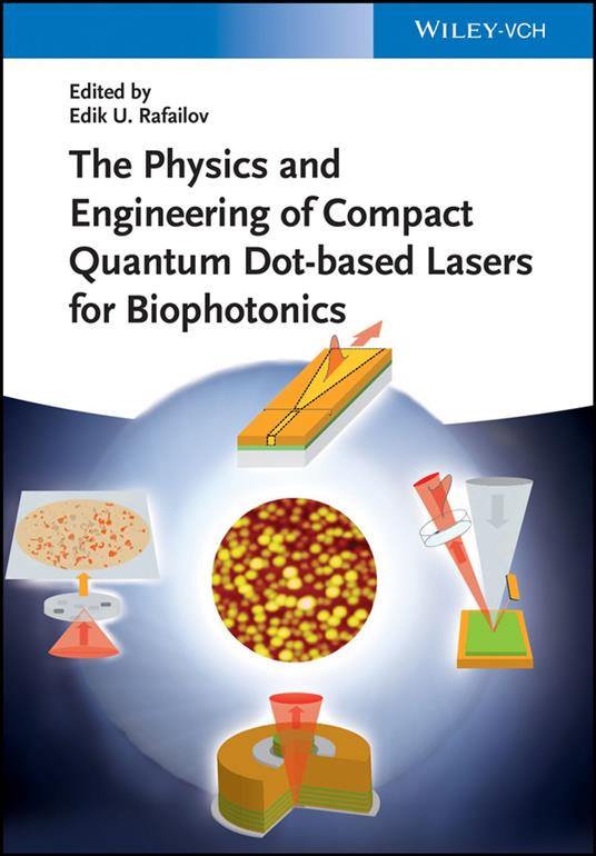 The Physics and Engineering of Compact Quantum Dot-based Lasers for Biophotonics