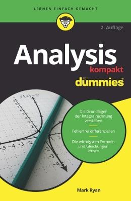 Analysis kompakt für Dummies - Mark Ryan - cover
