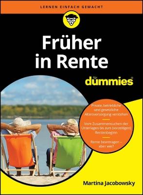 Früher in Rente für Dummies - Martina Jacobowsky - cover
