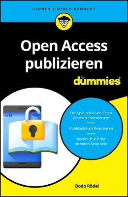Open Access publizieren für Dummies - Bodo Rodel - cover