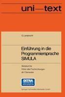 Einführung in die Programmiersprache SIMULA: Anleitung zum Selbststudium - Günther Lamprecht - cover
