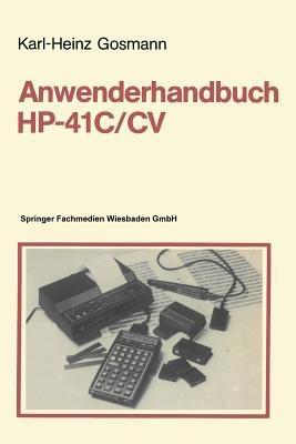 Anwenderhandbuch HP-41 C/CV - Karl-Heinz Gosmann - cover