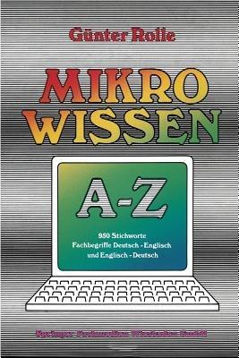 Mikrowissen A–Z: Register Deutsch-Englisch und Englisch-Deutsch - Günter Rolle - cover