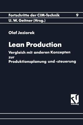 Lean Production: Vergleich mit anderen Konzepten zur Produktionsplanung und -steuerung - Olaf Jeziorek - cover