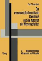 Der wissenschaftstheoretische Realismus und die Autorität der Wissenschaften