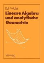 Lineare Algebra und analytische Geometrie