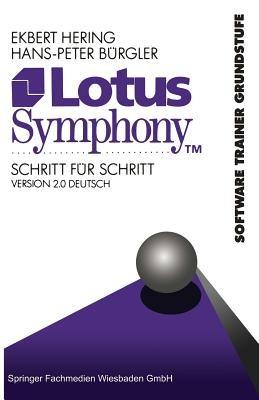 Lotus Symphony Schritt für Schritt: Version 2.0 Deutsch - Ekbert Hering - cover