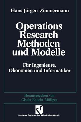 Methoden und Modelle des Operations Research: Für Ingenieure, Ökonomen und Informatiker - Hans-Jürgen Zimmermann - cover