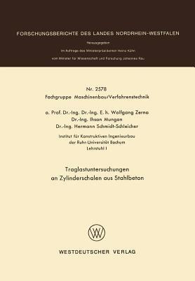 Traglastuntersuchungen an Zylinderschalen aus Stahlbeton - Wolfgang Zerna - cover