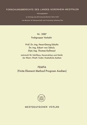 FEMPA (Finite Element Method Program Aachen) - Hans-Georg Schultz - cover