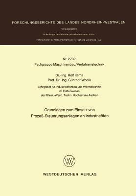 Grundlagen zum Einsatz von Prozeß-Steuerungsanlagen an Industrieöfen - Rolf Klima - cover