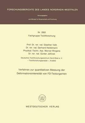 Verfahren zur quantitativen Messung der Deformationsintensität von FD-Texturgarnen - cover
