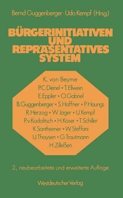 Bürgerinitiativen und repräsentatives System - cover