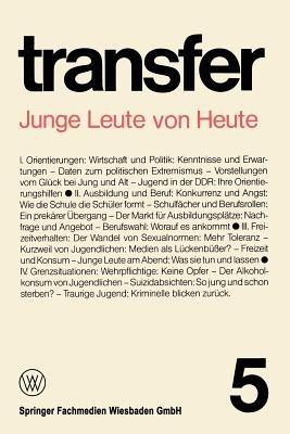 Junge Leute von Heute - Carl Böhret,Garry D. Brewer,Ronald D. Brunner - cover