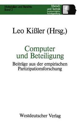 Computer und Beteiligung: Beiträge aus der empirischen Partizipationsforschung - cover