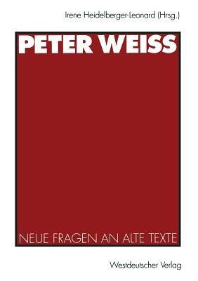 Peter Weiss: Neue Fragen an alte Texte - cover