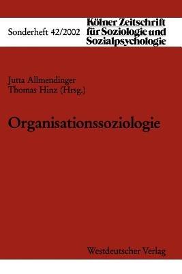 Organisationssoziologie - cover