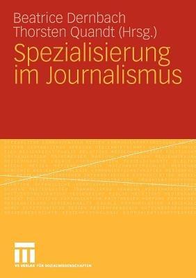 Spezialisierung im Journalismus - cover