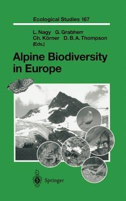 Alpine Biodiversity in Europe - cover