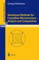 Variational Methods for Crystalline Microstructure - Analysis and Computation - Georg Dolzmann - cover