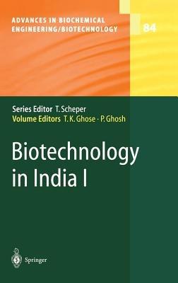 Biotechnology in India I - cover