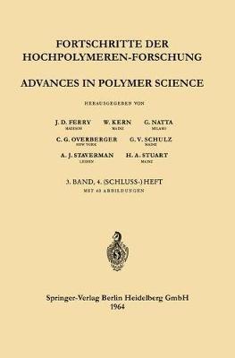 Fortschritte der Hochpolymeren-Forschung / Advances in Polymer Science - J. D. Ferry,W. Kern,G. Natta - cover