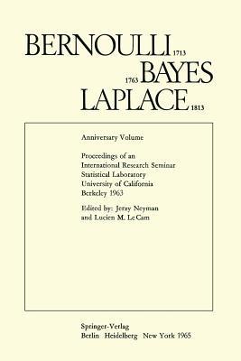 Bernoulli 1713 Bayes 1763 Laplace 1813: Anniversary Volume - cover