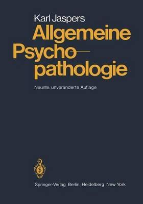 Allgemeine Psychopathologie - Karl Jaspers - cover