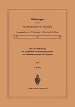 Über die Bestimmung von Längstwellen-Ausbreitungsparametern aus Feldstärkemessungen am Erdboden