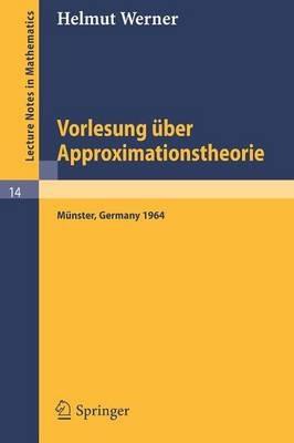 Vorlesung über Approximationstheorie - Helmut Werner - cover