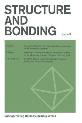 Structure and Bonding - C. K. Jørgensen,J. B. Neilands,Ronald S. Nyholm - cover