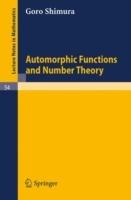 Automorphic Functions and Number Theory - Goro Shimura - cover