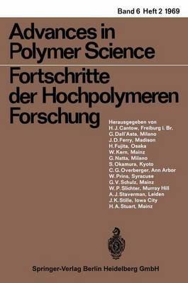 Fortschritte der Hochpolymeren-Forschung - H.-J. Cantow,G. Dall’Asta,J. D. Ferry - cover