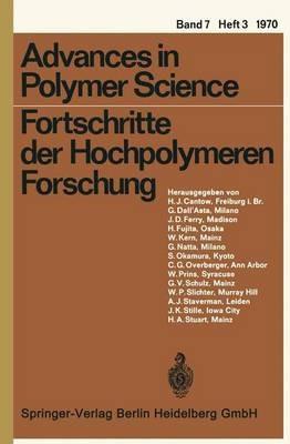 Fortschritte der Hochpolymeren Forschung - H.-J. Cantow,G. Dall’Asta,J. D. Ferry - cover