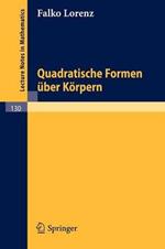 Quadratische Formen über Körpern