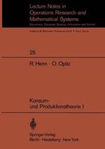 Konsum- und Produktionstheorie I