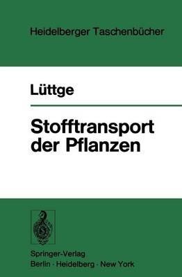 Stofftransport der Pflanzen - U. Lüttge - cover