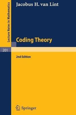 Coding Theory - J. H. van Lint - cover