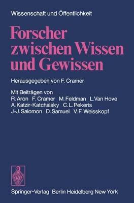Forscher zwischen Wissen und Gewissen - cover