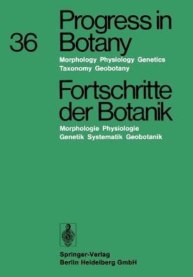 Fortschritte der Botanik: Morphologie - Physiologie - Genetik - Systematik - Geobotanik - Heinz Ellenberg,Karl Esser,Hermann Merxmüller - cover