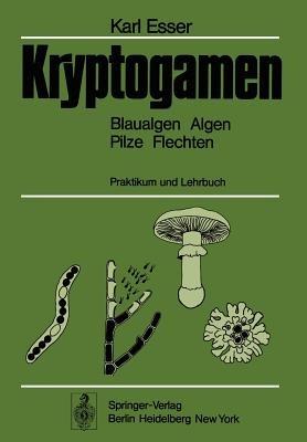 Kryptogamen: Blaualgen Algen Pilze Flechten, Praktikum und Lehrbuch - Karl Esser - cover
