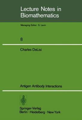 Antigen Antibody Interactions - C. Delisi - cover