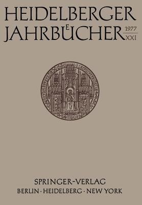 Heidelberger Jahrbücher - Kenneth A Loparo - cover