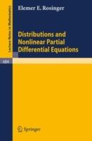 Distributions and Nonlinear Partial Differential Equations - Elemer E. Rosinger - cover