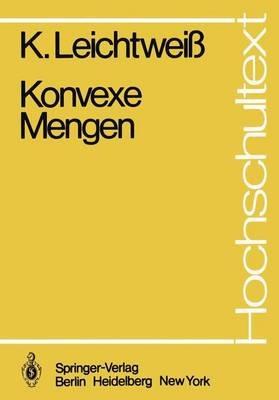 Konvexe Mengen - K. Leichtweiß - cover