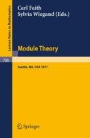 Module Theory: Papers and Problems from The Special Session at the University of Washington; Proceedings, Seattle, August 15-18, 1977 - cover
