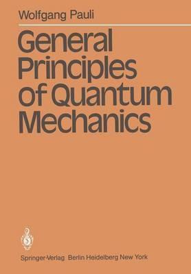 General Principles of Quantum Mechanics - Wolfgang Pauli - cover