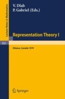 Representation Theory I: Proceedings of the Workshop on the Present Trends in Representation Theory, Ottawa, Carleton University, August 13-18, 1979 - cover