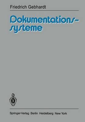 Dokumentationssysteme - F. Gebhardt - cover